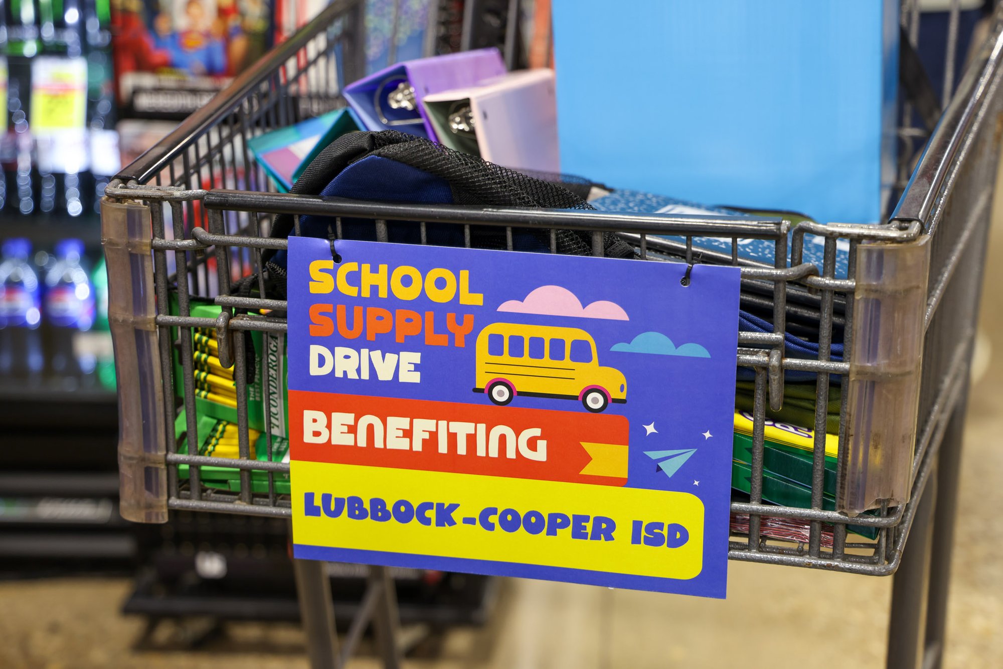 School Supply Drive Kick-off Event